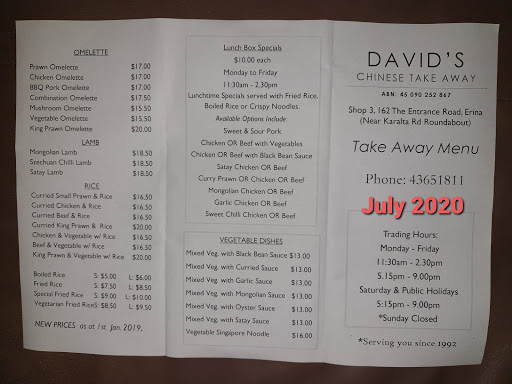 David's Chinese Takeaway